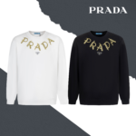 prada embroidered crew neck cotton white sweatshirt 3.webp