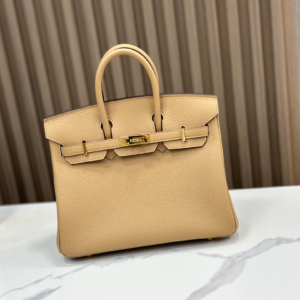 hermes biscuit togo leather birkin 25 bag